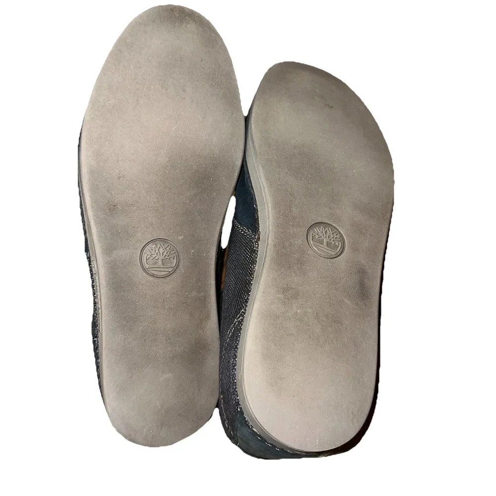 Timberland Ballard Chukka Boot Shoes Leather Two‎ Tone Blue Gray Men's 11.5